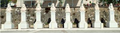 Busts of bishops