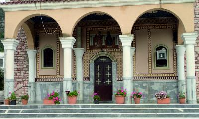 Church forecourt