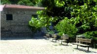 Church courtyard