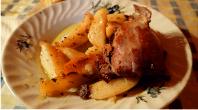 Lamb and potatoes