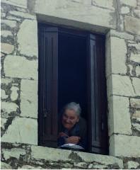 Woman at window