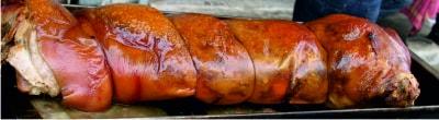 Roast pork