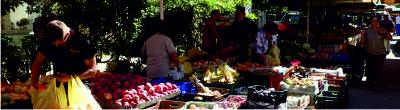 Zacharo market