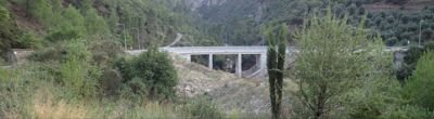 Newly constructed bridge