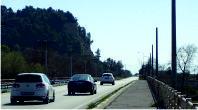 Traffic on the bridge