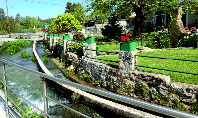 Canal-side walk