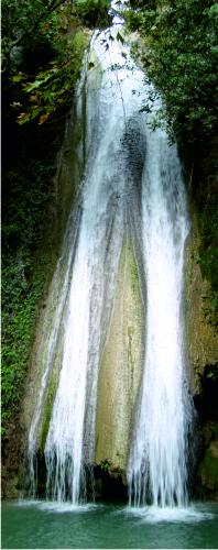 Neda waterfalls