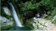 Neda waterfalls walk
